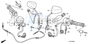 FES150A9 Europe Direct - (ED / ABS 2ED) drawing SWITCH/CABLE/MIRROR