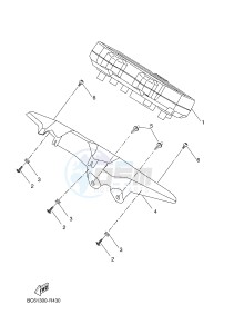 MTT690P-AB MT-07 TRACER TRACER 700 (B7K1 B7K1 B7K1 B7K1) drawing METER