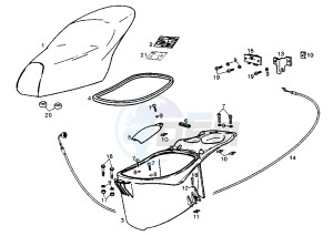 ATLANTIS LC - 50 cc drawing SEAT