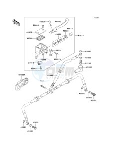 KVF 360 C [PRAIRIE 360 4X4 HARDWOODS GREEN HD] (C6F-C9F) C7F drawing FRONT MASTER CYLINDER