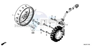 CB500XE CB500X ABS UK - (E) drawing GENERATOR