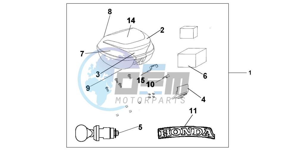 TOP BOX 35 L G-192M