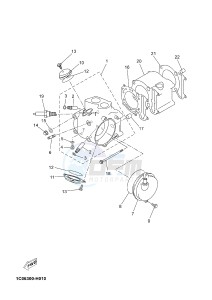 YP250R X-MAX 250 (2DL1 2DL1 2DL1 2DL1) drawing CYLINDER