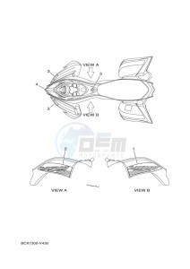 YFM700R (BCX7) drawing GRAPHICS