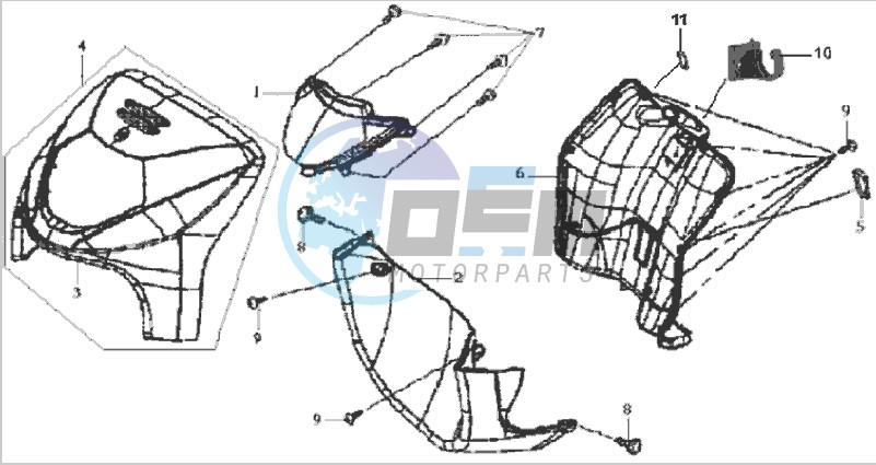 HEAD LIGHT / FR PLATE