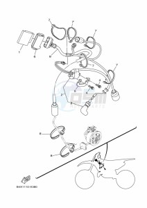 YZ125 (B4XN) drawing ELECTRICAL 1