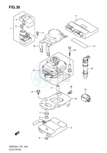 GSR750 EU drawing ELECTRICAL