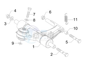 SPRINT 50 4T-3V E4 (EMEA) drawing Swinging arm