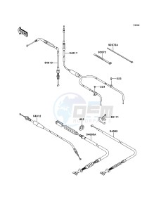 KVF650_4X4 KVF650FDF EU GB drawing Cables