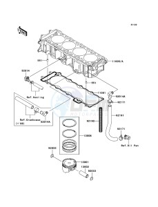 JET SKI STX-15F JT1500A7F FR drawing Cylinder/Piston(s)