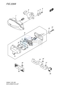 SV650 ABS EU drawing TURNSIGNAL LAMP