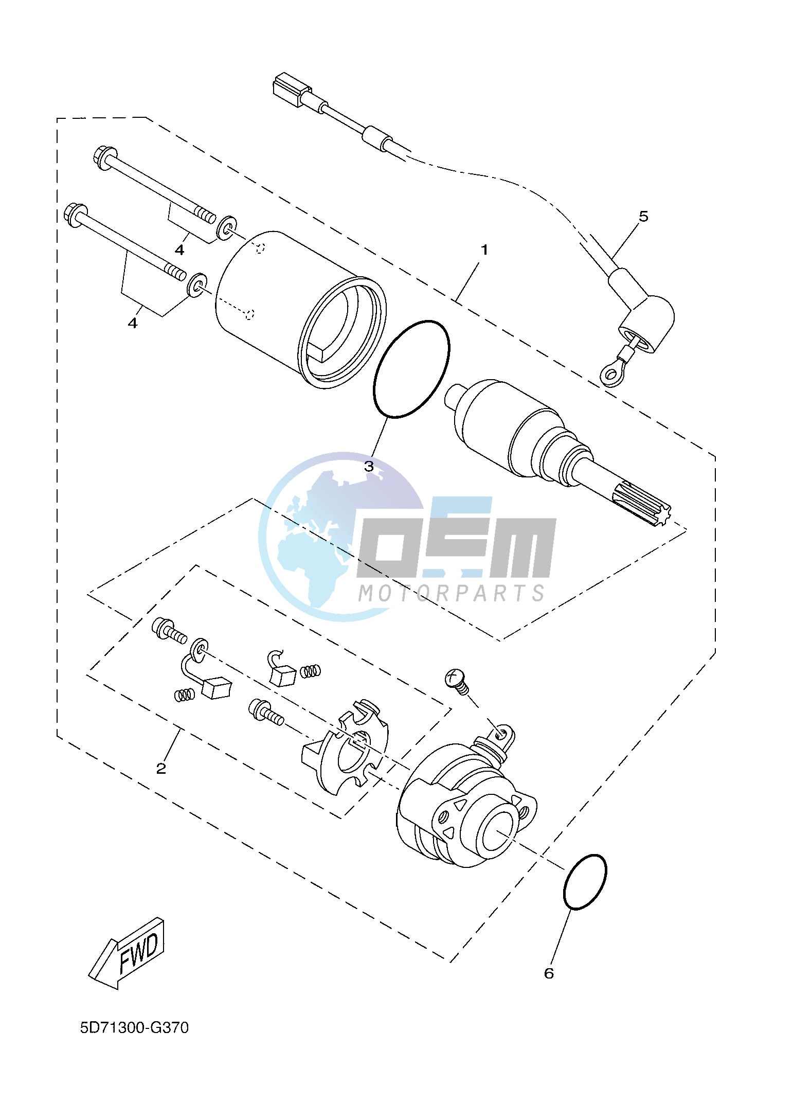 STARTING MOTOR