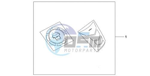 TANKPAD / FUEL LID COVER