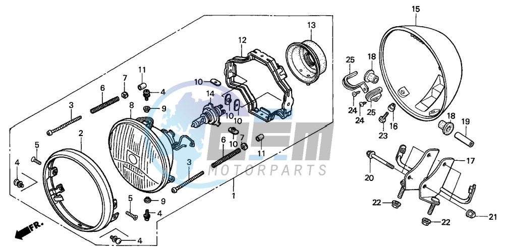 HEADLIGHT (CM)