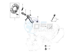 Zip 50 SP drawing Rear brake shoes