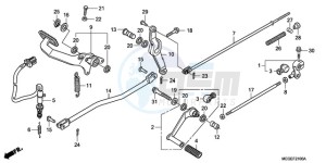 VT750C9 Australia - (U / MME) drawing PEDAL (EXCEPT KO)