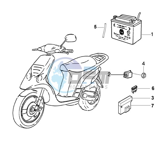 Battery - Relays