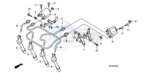 CB600FA3A Australia - (U / ABS ST) drawing IGNITION COIL