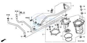 VT750C9 Europe Direct - (ED / MME) drawing FUEL PUMP