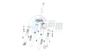 SONAR - 125 CC VTHLS1A1A 4T drawing FRONT FORK ESCORTS