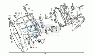 California III 1000 Iniezione Iniezione drawing Transmission cage