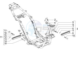 NRG 50 power DT drawing Frame bodywork