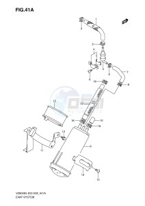 VZ800 (E3-E28) MARAUDER drawing EVAP SYSTEM (MODEL K9)