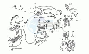 V 35 350 Florida Florida drawing Electrical systems