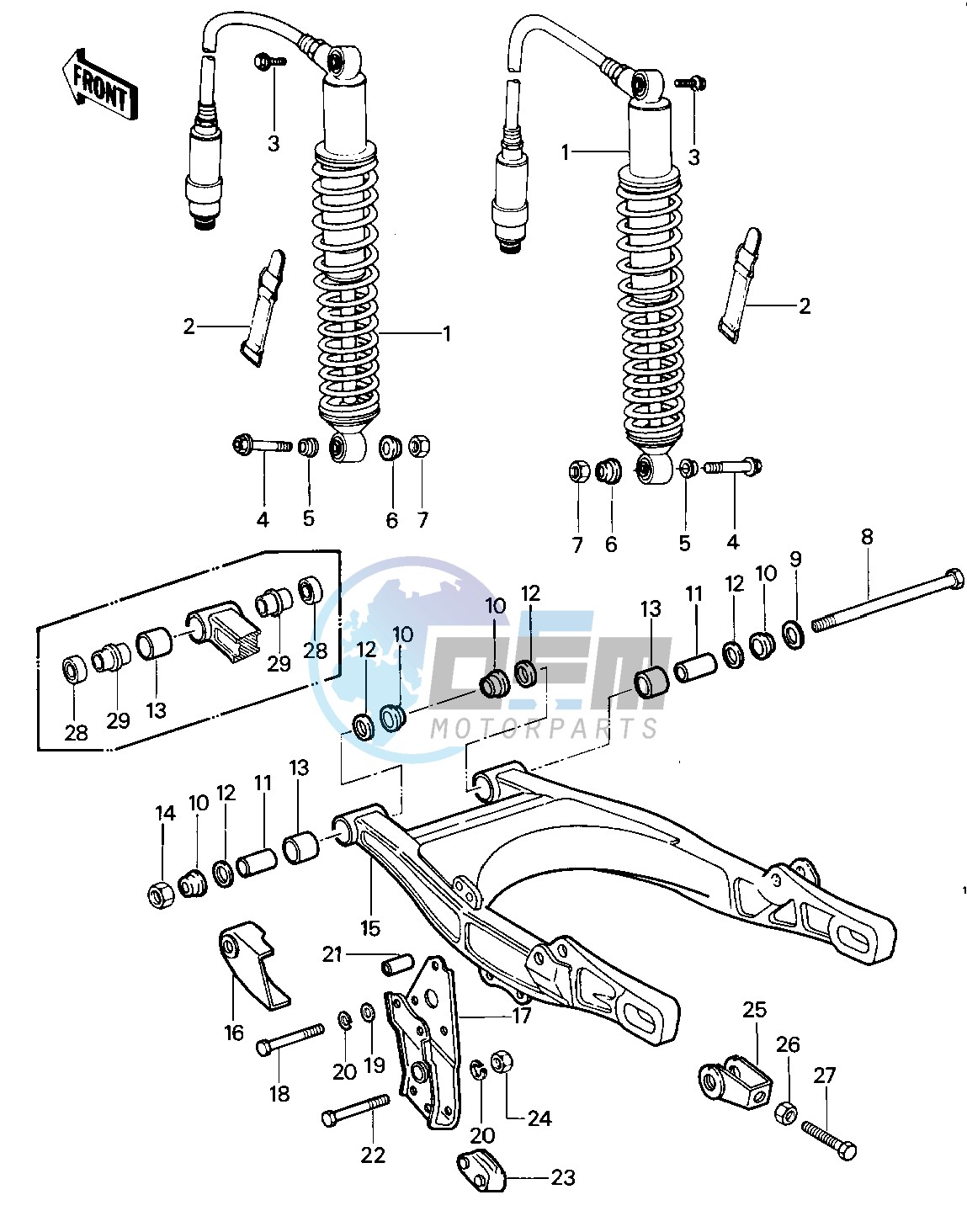 SWING ARM_SHOCK ABSORBERS