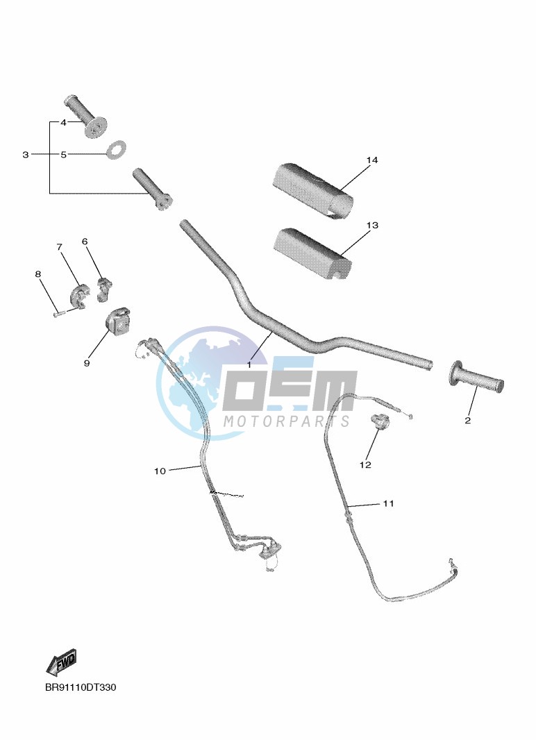 STEERING HANDLE & CABLE