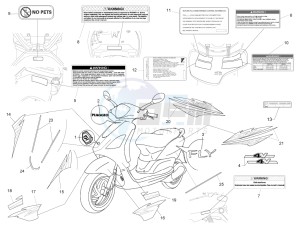 Fly 50 4t 4v (USA) drawing Plates - Emblems