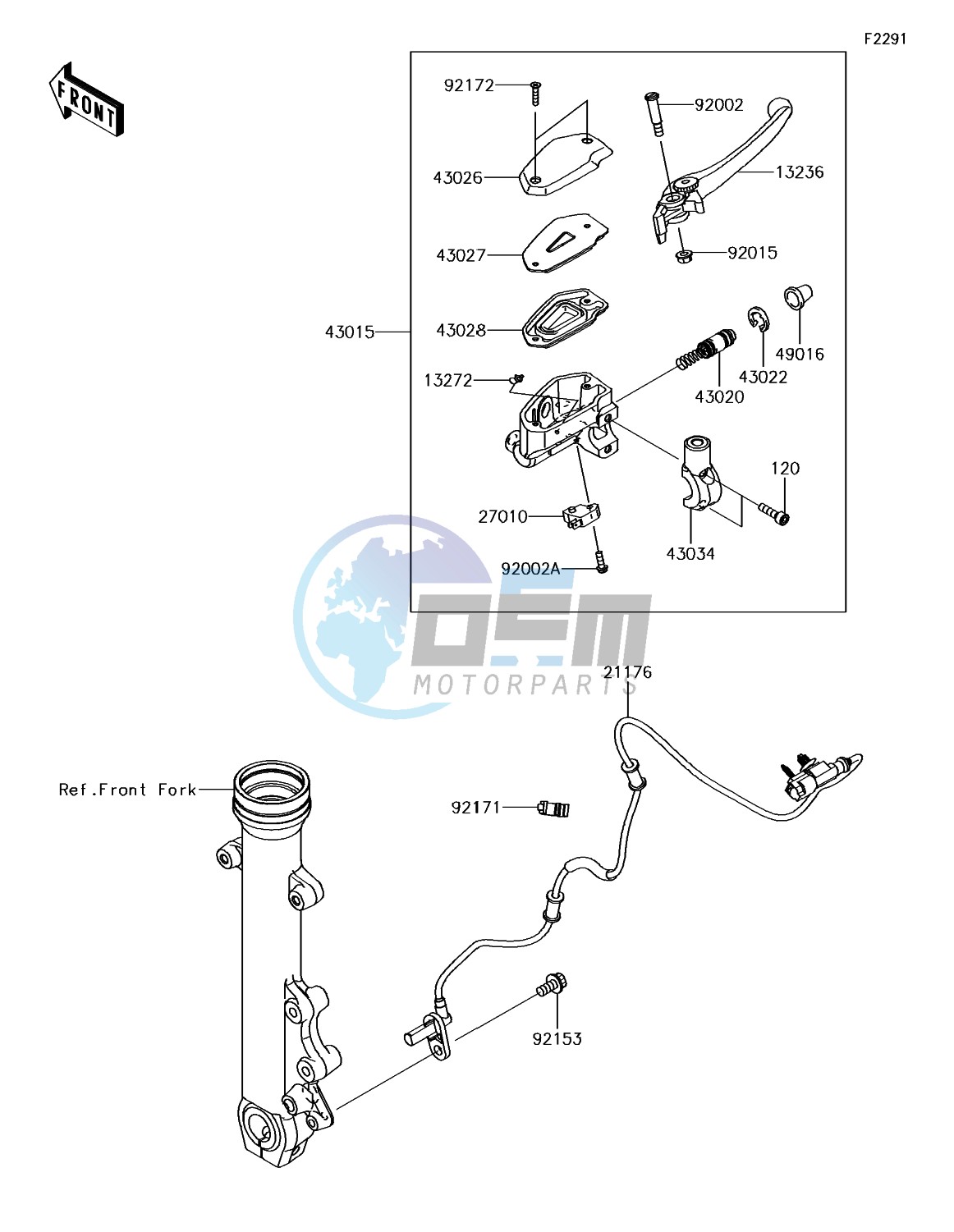 Front Master Cylinder