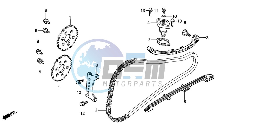 CAM CHAIN/TENSIONER