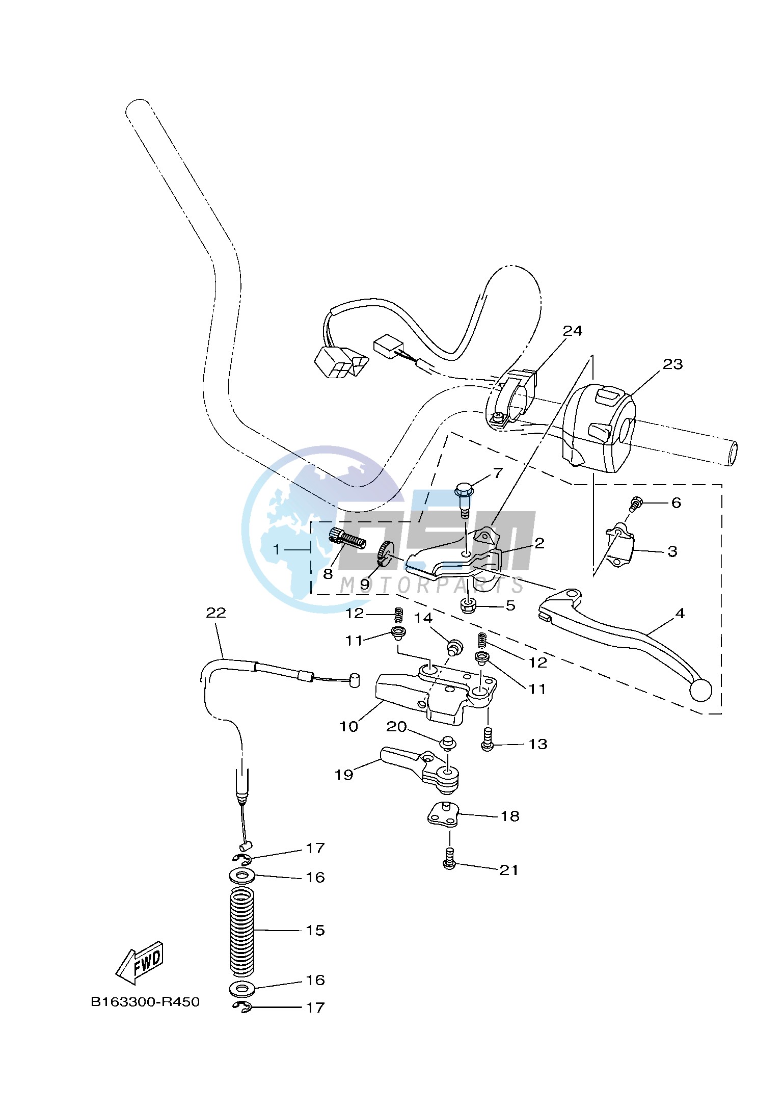 HANDLE SWITCH & LEVER