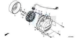 VFR800XD CrossRunner - VFR800X UK - (E) drawing GENERATOR