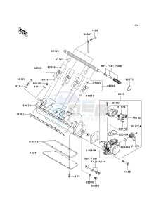 JT 1500 D [STX] (D9F) D9F drawing THROTTLE