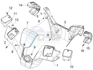 MP3 500 lt Sport business drawing Anti-percolation system