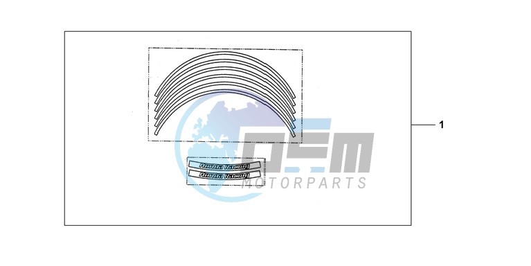 KIT WHEEL STICKER