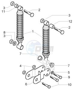 X9 250 Evolution drawing Dampers