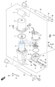 DF 115A drawing Trim Cylinder