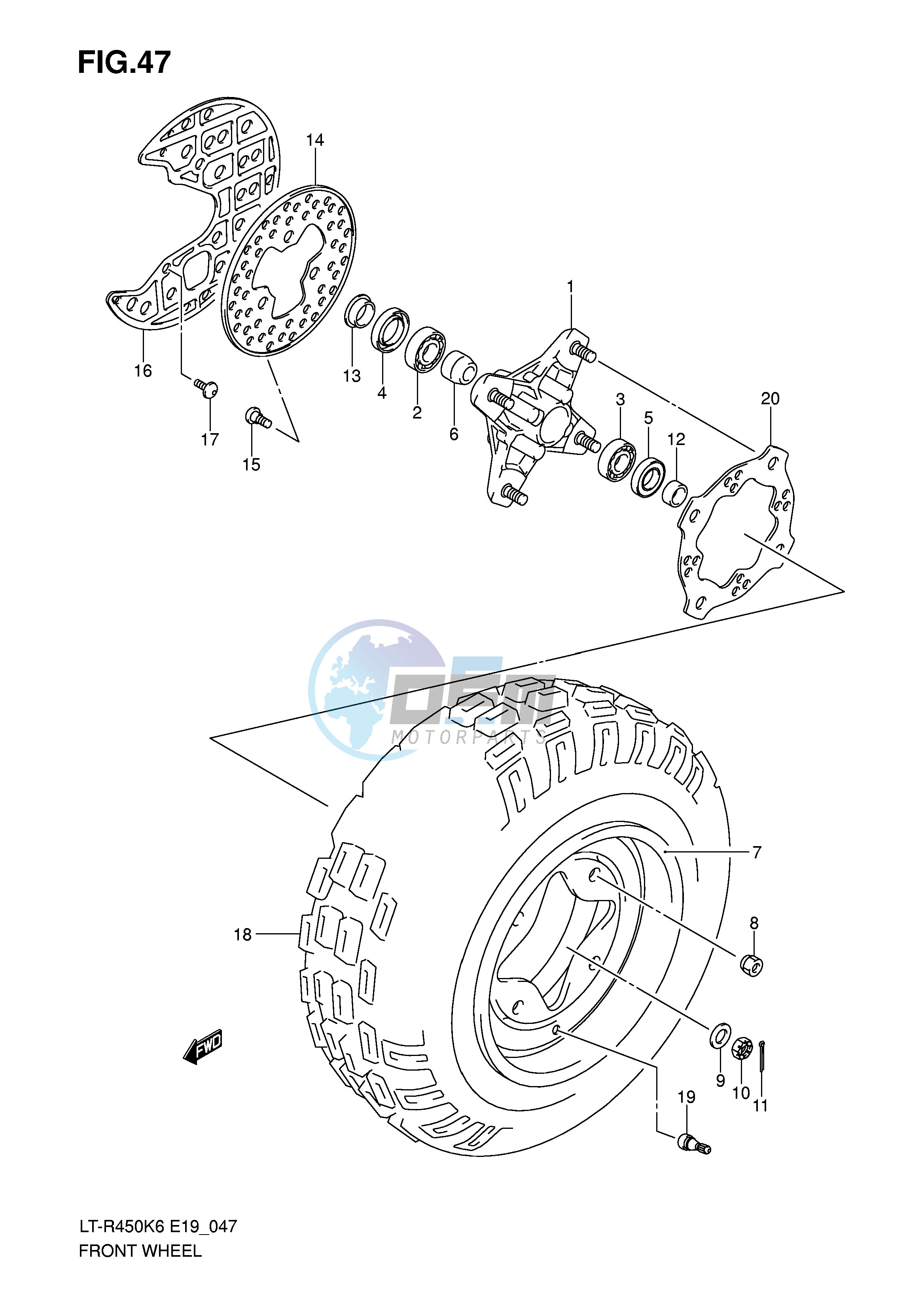 FRONT WHEEL