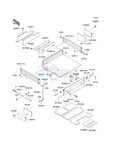 KAF 950 B [MULE 3010 DIESEL 4X4] (B1) [MULE 3010 DIESEL 4X4] drawing CARRIER-- S- -