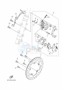 GPD125-A NMAX-125 (BALE) drawing CYLINDER