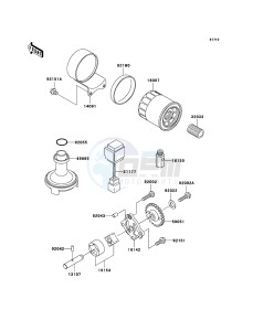 W650 EJ650-C7P GB XX (EU ME A(FRICA) drawing Oil Pump