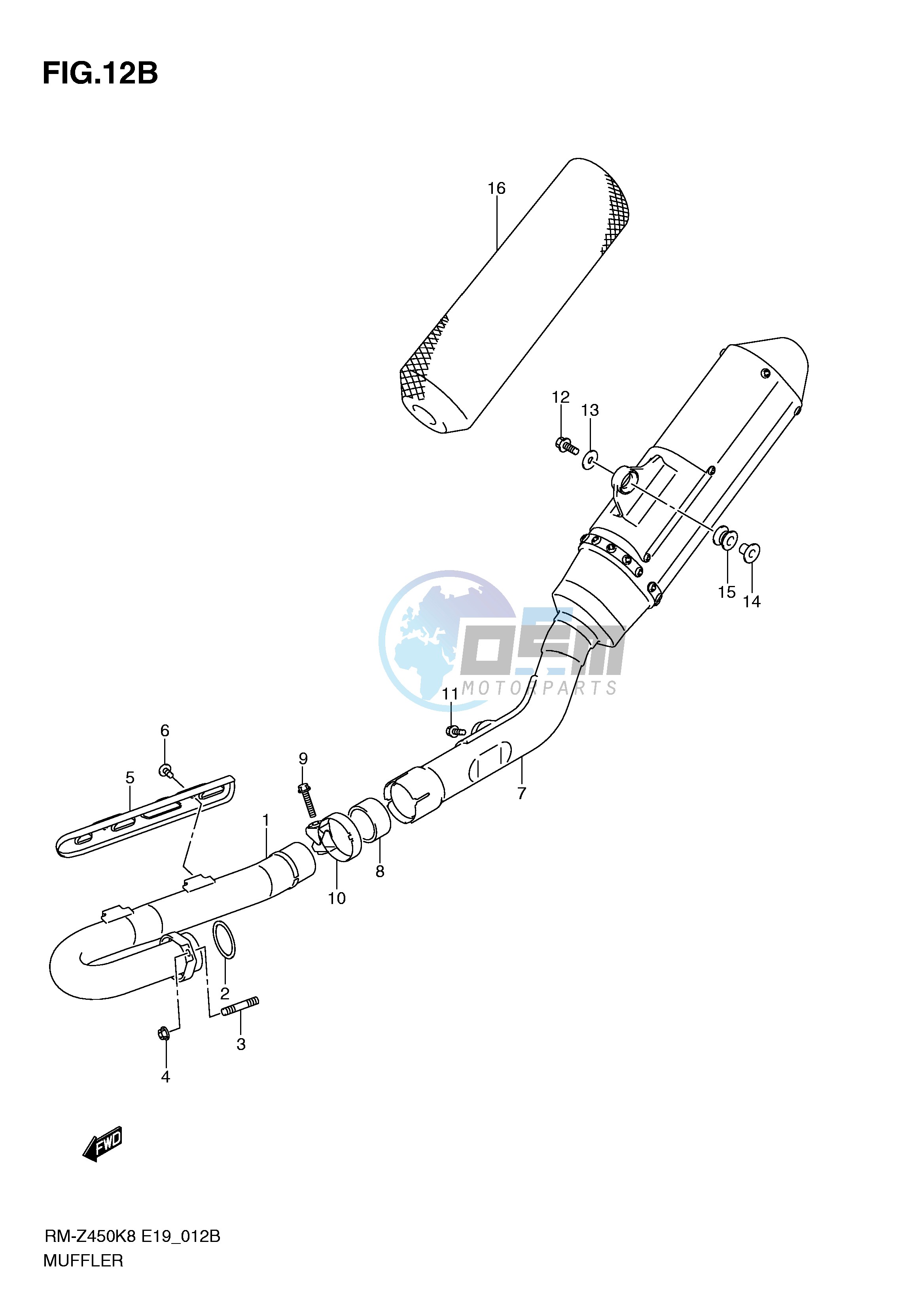 MUFFLER (RM-Z450L1)