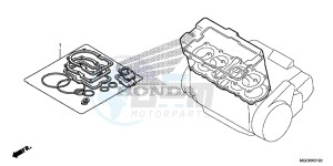 CB1100NAH UK - (E) drawing GASKET KIT A