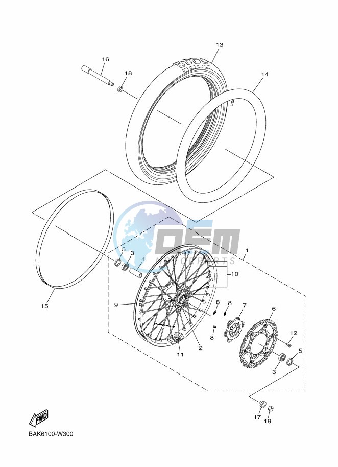 FRONT WHEEL