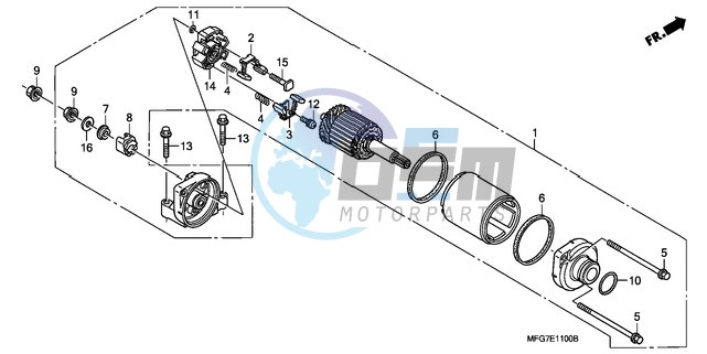 STARTING MOTOR