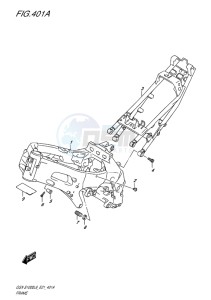 GSX-S1000 EU drawing FRAME