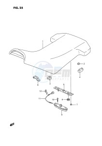 LT250R (E1) drawing SEAT